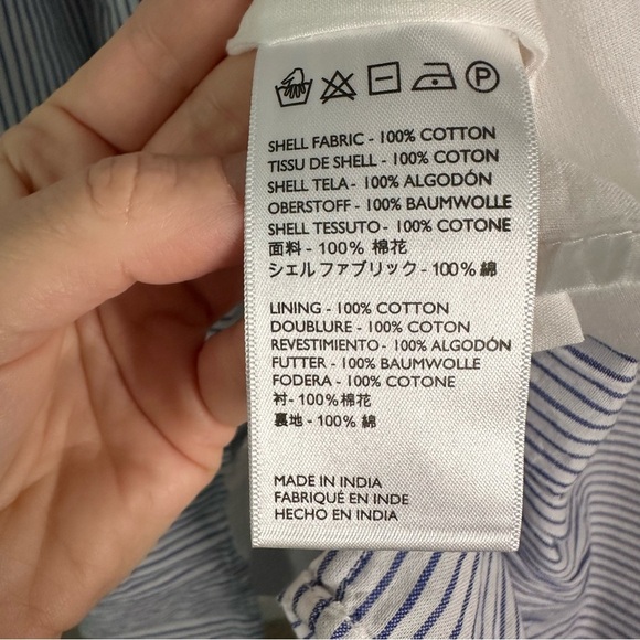 CLEOBELLA ASTERIA MIDI DRESS MIRAGE STRIPE SZ M - Picture 6 of 10